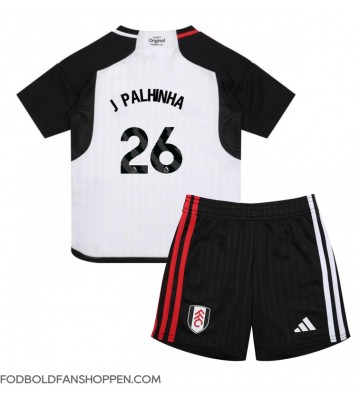 Fulham Joao Palhinha #26 Hjemmebanetrøje Børn 2023-24 Kortærmet (+ Korte bukser)